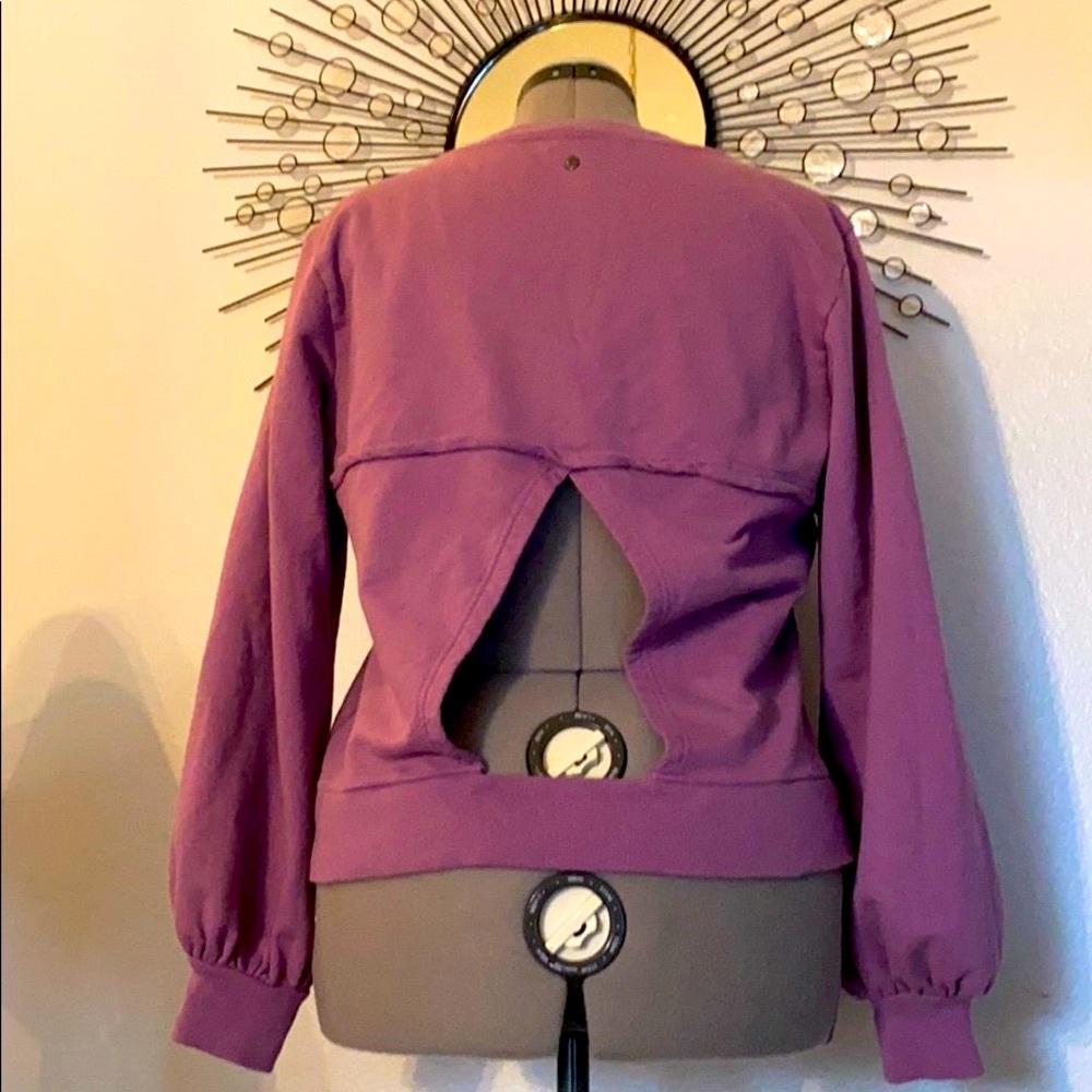 Back Cutout Zella Pullover